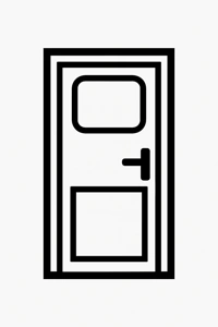 Aluminium Bathroom Door